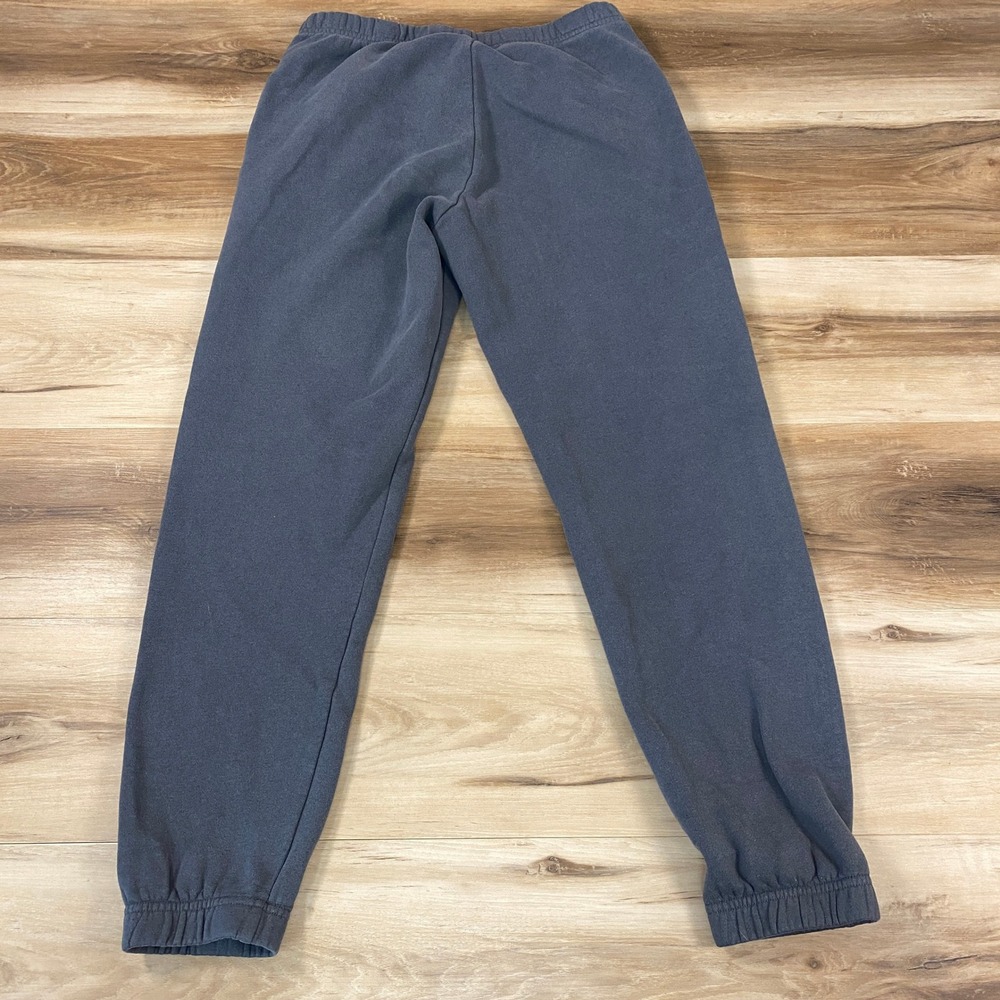 Playboy by PacSun Mens Small Charcoal Grey Fleece Jogger Sweatpants Rabbit Logo - Picture 8 of 8